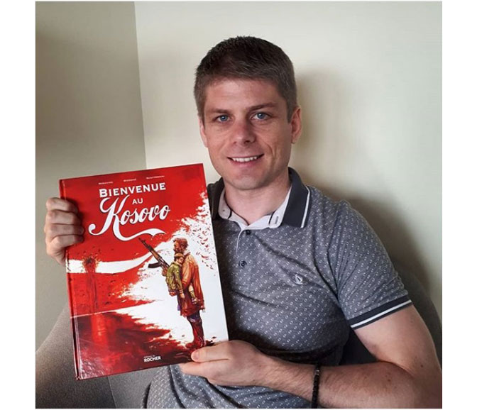 У Француској објављен стрип „Добродошли на Косово“