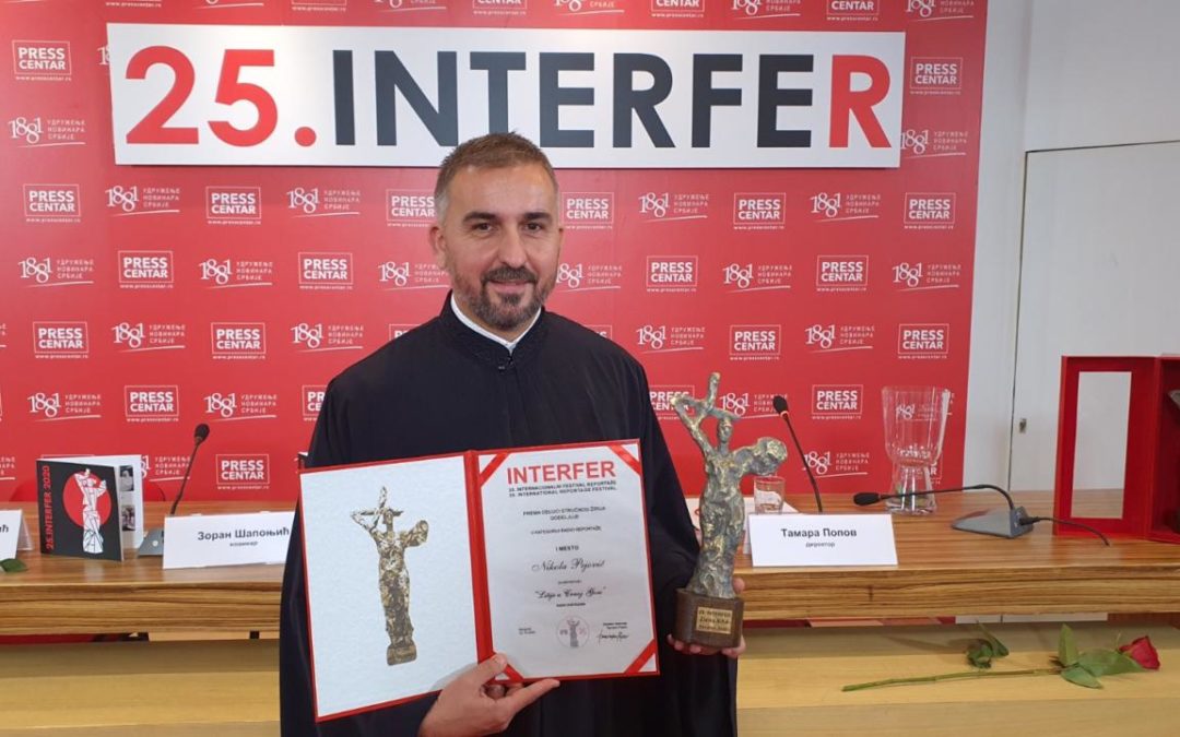 Протојереј Никола Пејовић добитник “Златне Нике”: Виртуелно не смије овладати комуникацијом човјека