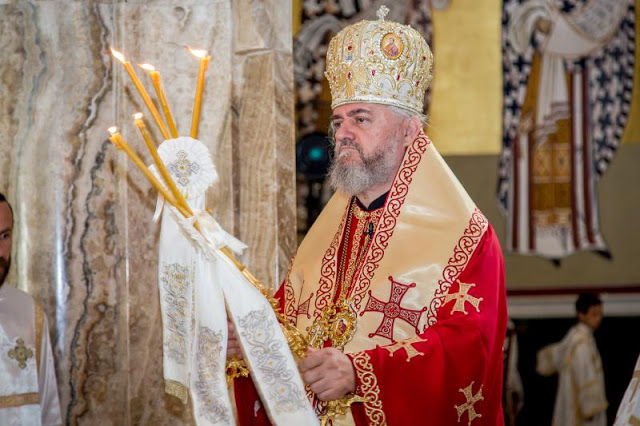 Владика Кирило богослужио у храму Вазнесења у Херцег Новом