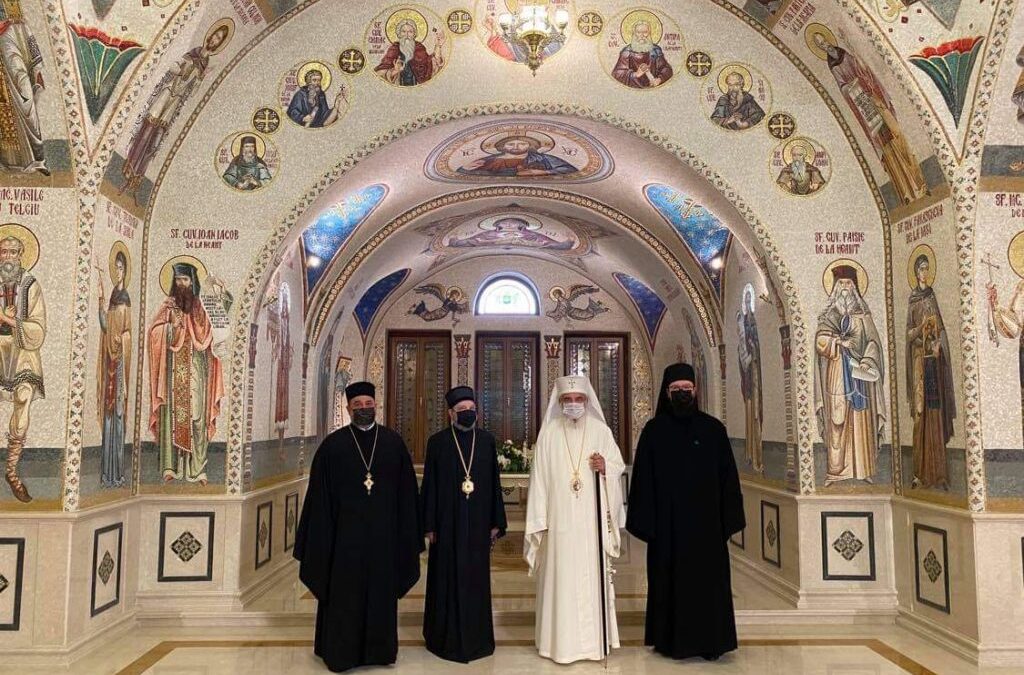 Патријарх румунски Данило примио Епископа будимског и администратора темишварског Лукијана