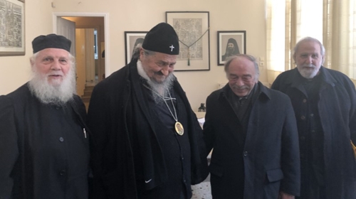 У метоху манастира Симонопетре у Атини, служен парастос Епископу Атанасију Херцеговачком