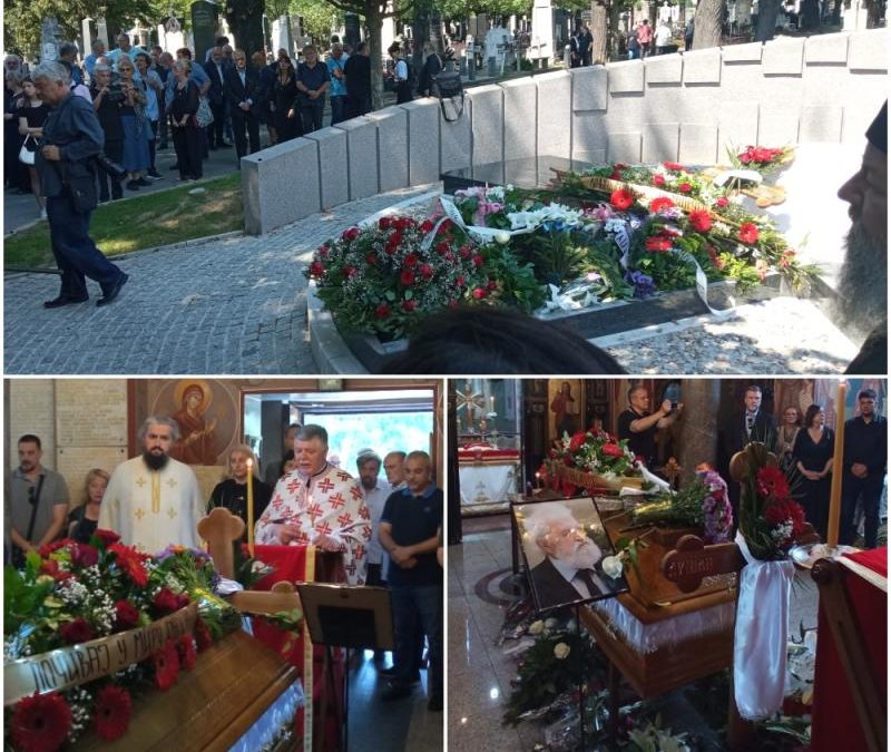 Молитвено испраћен Душан Миловановић (1947-2022): „Дубоко у нашим срцима“