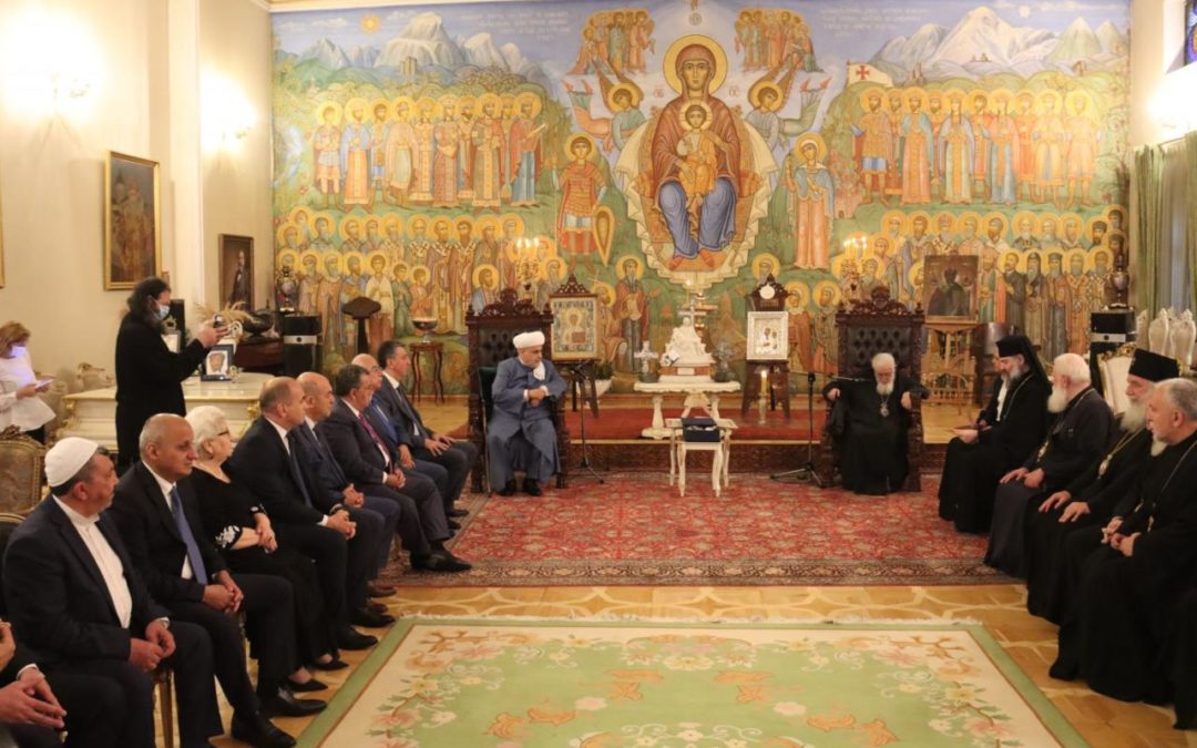 Председник Савета муслимана Кавказа посетио Патријарха Илију