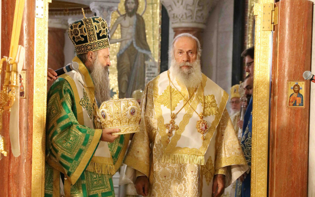 Хиротонија архимандрита Алексеја за Епископа хвостанског