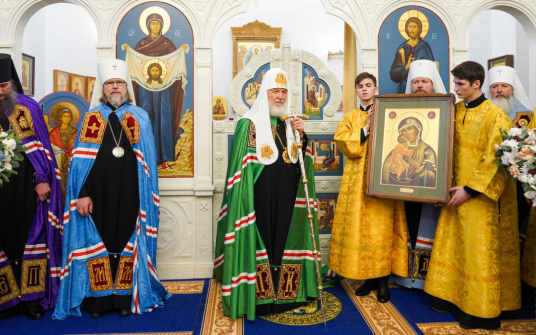 Патријарх Кирил освештао Николајевски храм у Москви