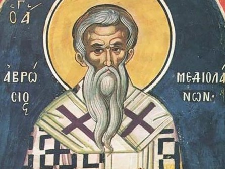 Свети Амвросије, епископ медиолански (милански)