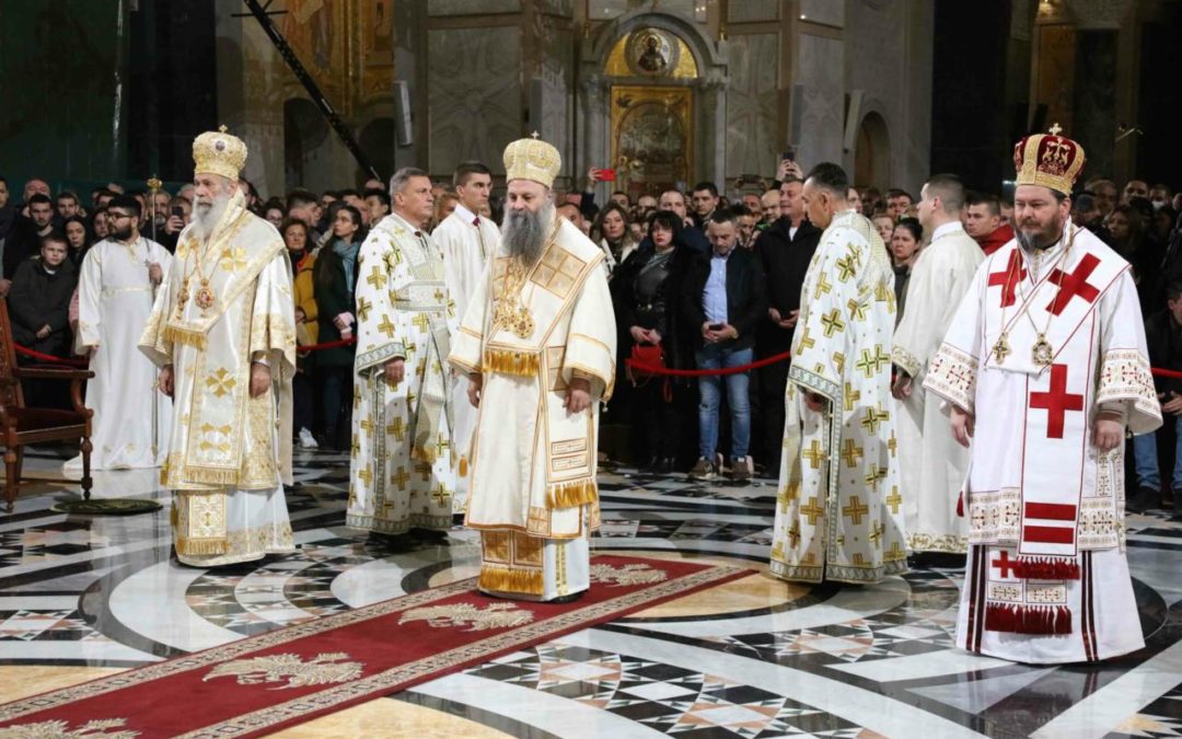 Божићна Литургија у Храму Светог Саве на Врачару
