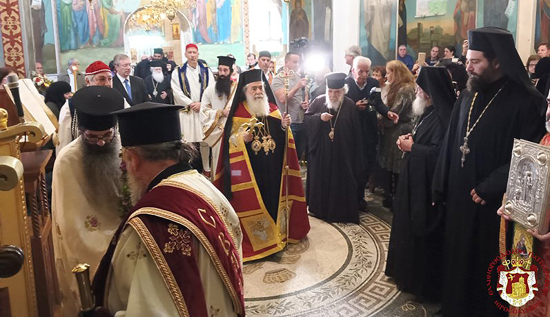 Крстопоклона недеља у Јерусалиму