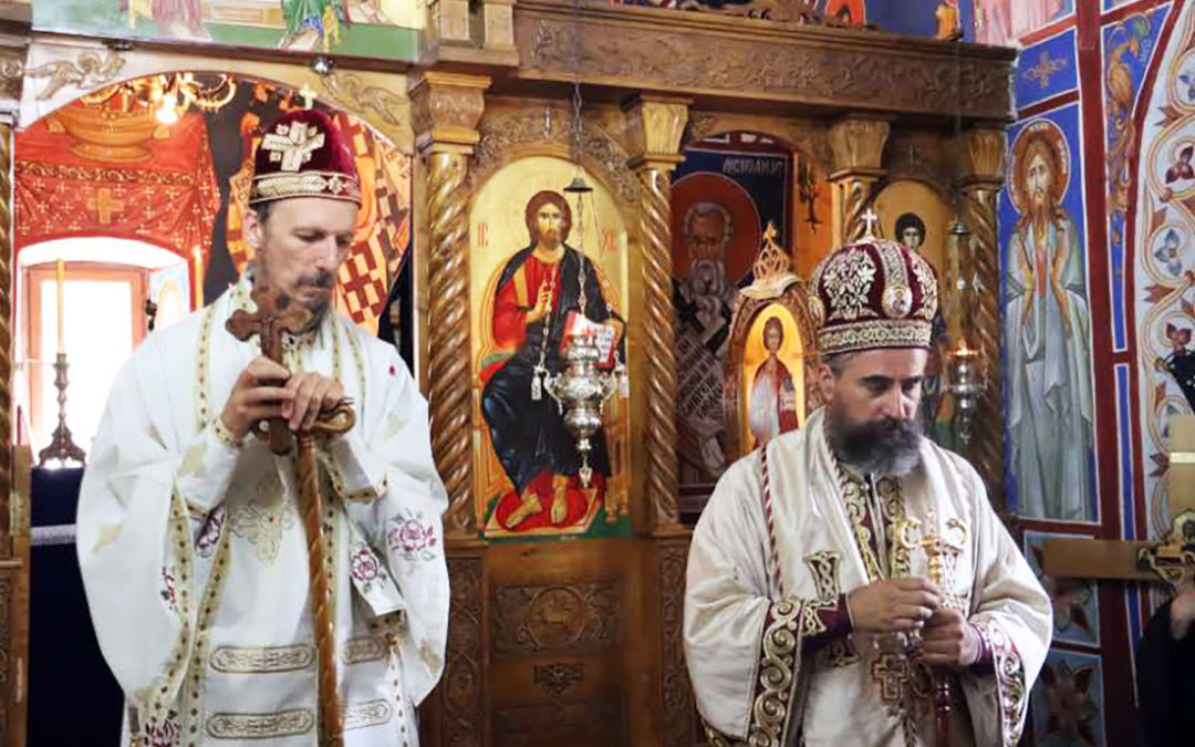 Епископи Методије и Димитрије богослужили у манастиру Бијела