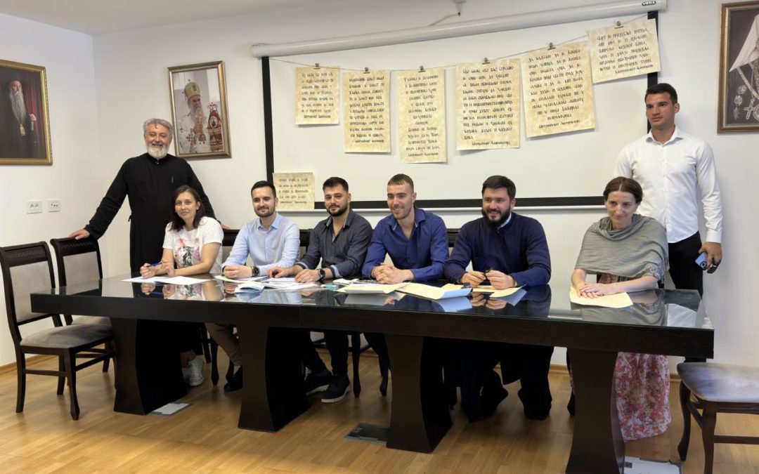 У храму под Горицом одржана школа калиграфије „Ђедов завјет“