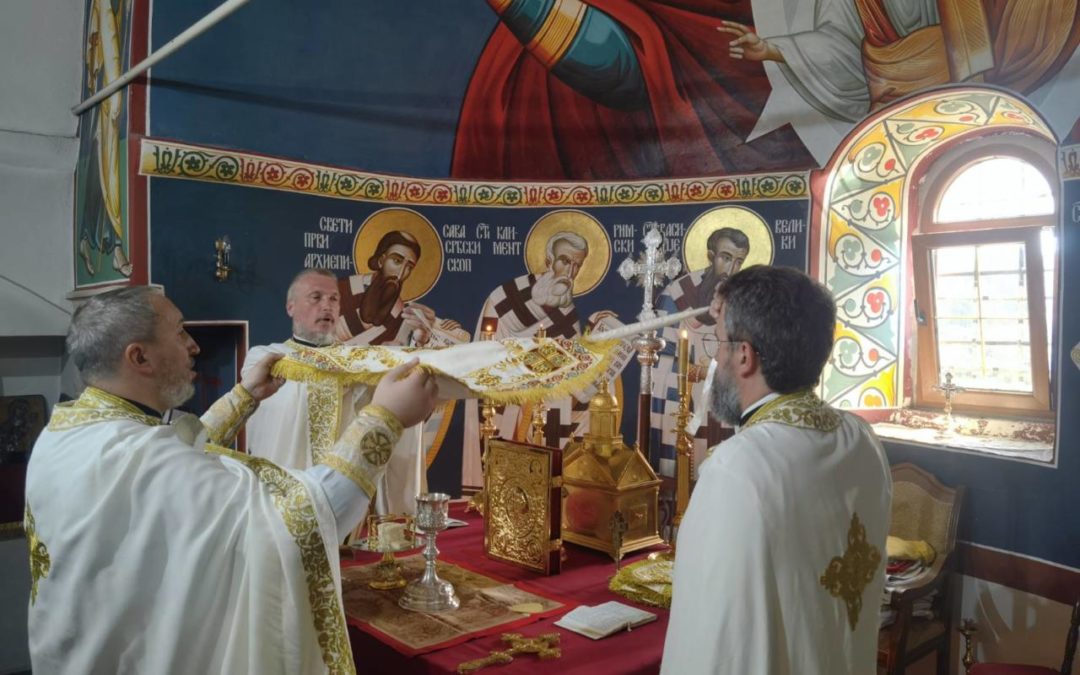 Прослављена слава храма Успења Пресвете Богородице у Радовићима