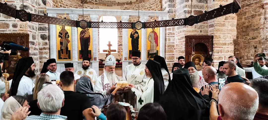 Прослава храмовне славе манастира Бањска и рукоположење вероучитеља Зорана Вујића