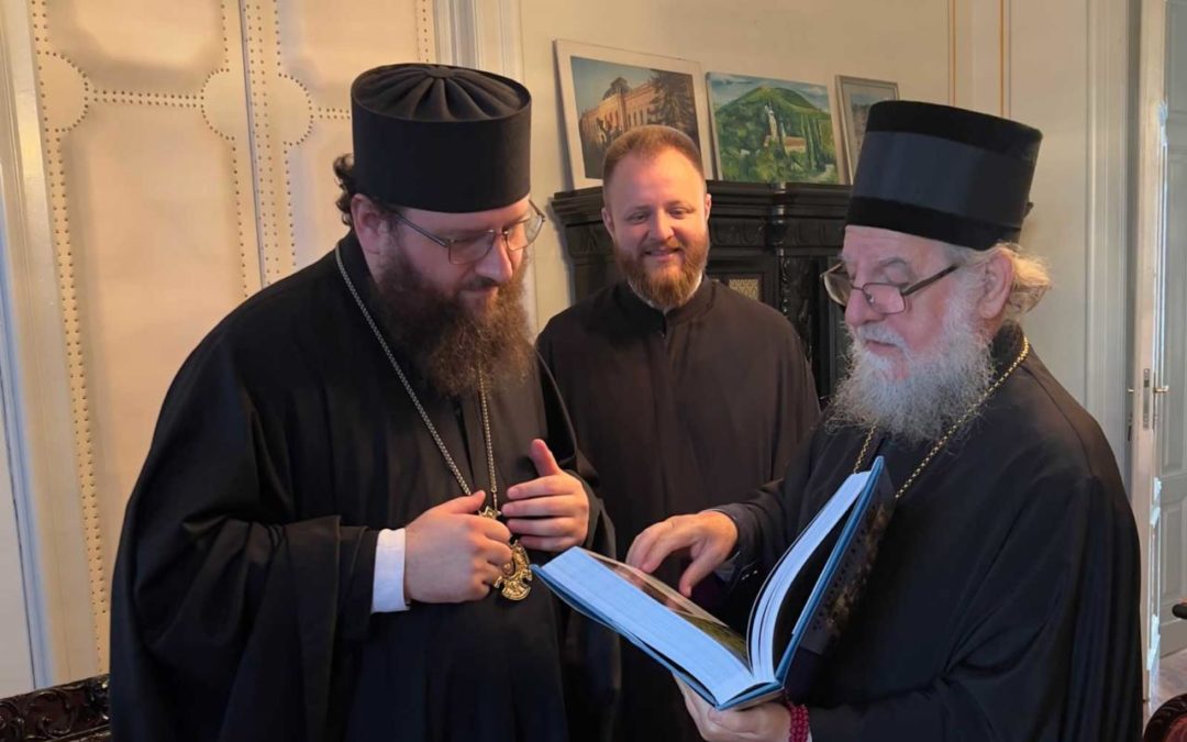 Делегација Руске цркве у посети Епископу сремском