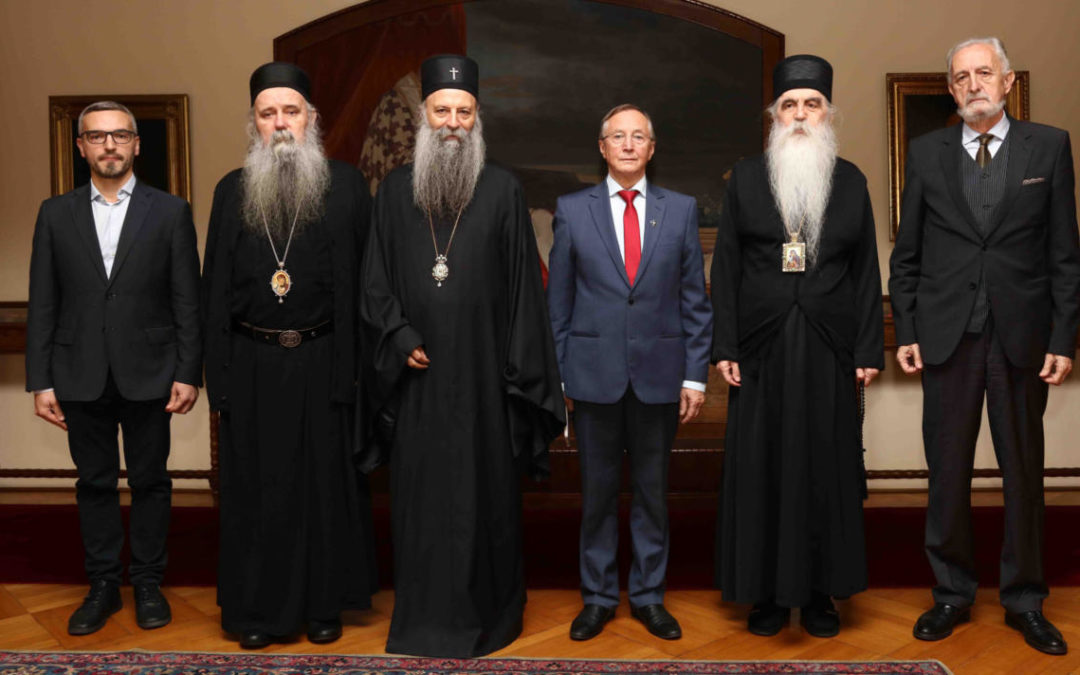 Патријарх Порфирије разговарао са Николајем Бурљајевим