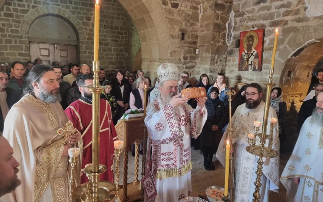 Манастир Ђурђеви Ступови у Расу прославио храмовну славу