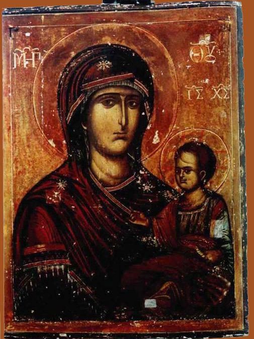 Чудотворне иконе Мајке Божије: Попска