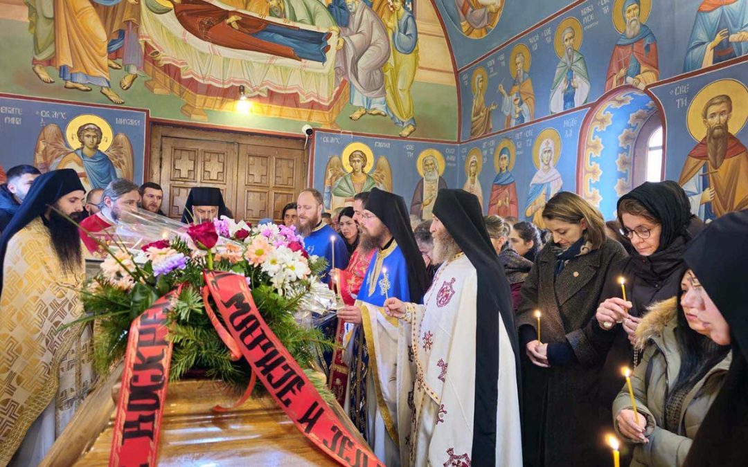 На манастирском гробљу у Шудикови сахрањена монахиња Пелагија