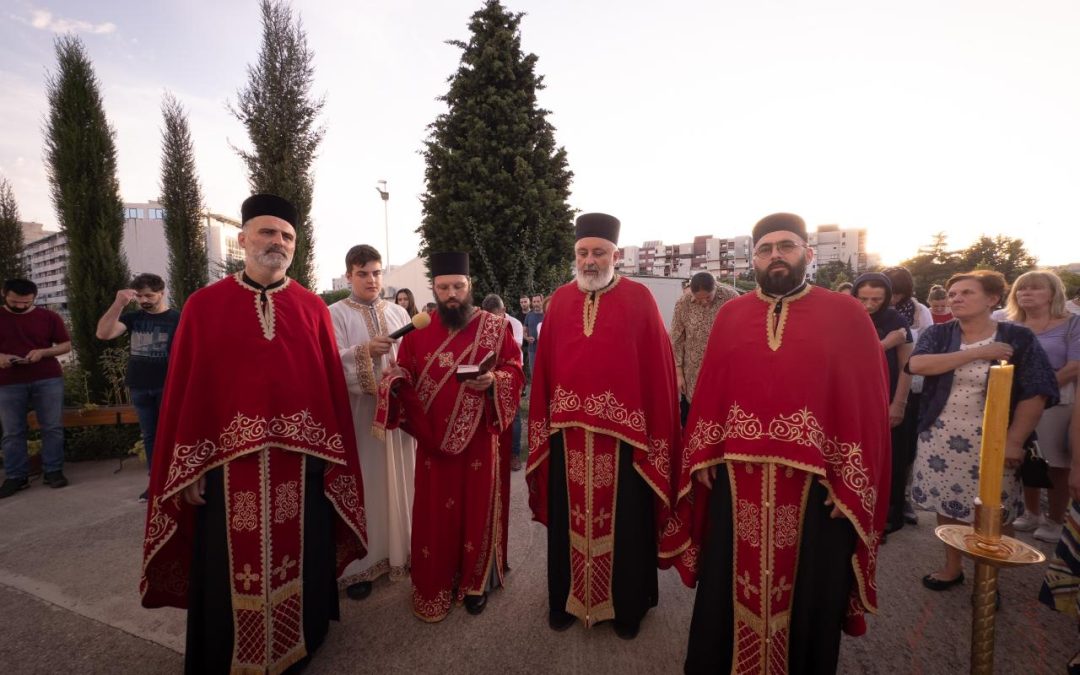 Спасовданско бденије у цркви Вазнесења Господњег у Подгорици