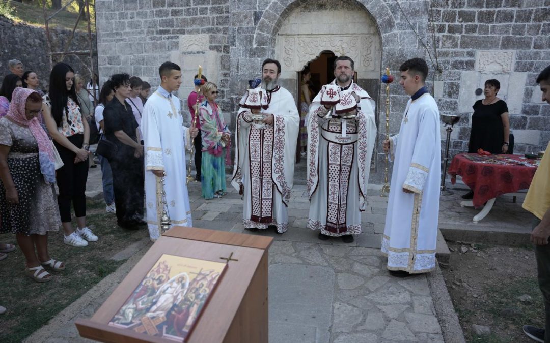 Недјеља седма по Духовима у цркви Светог Ђорђа под Горицом