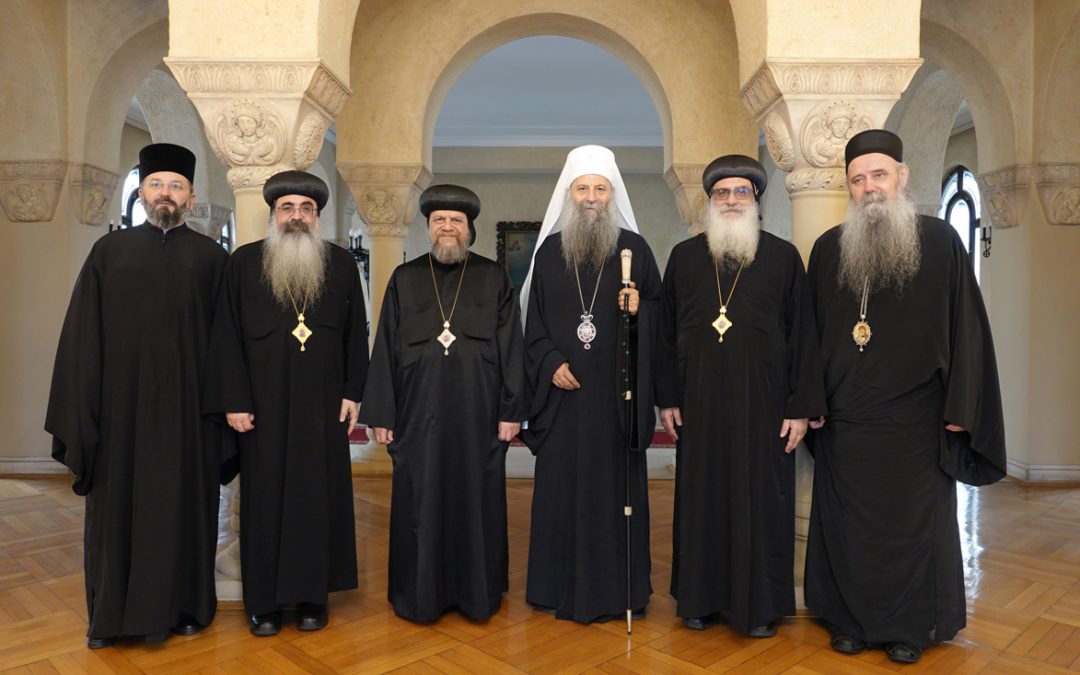 Патријарх Порфирије се сусрео са делегацијом Коптске цркве