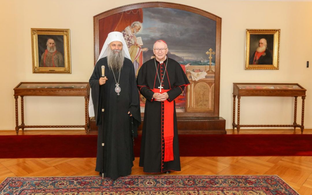 Патријарх Порфирије разговарао са кардиналом Паролином