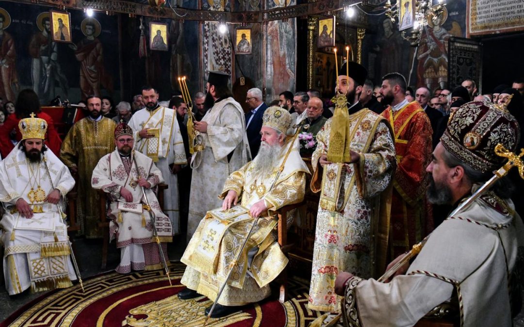Литургијски прослављен јубилеј 450 година обнове манастира Мораче