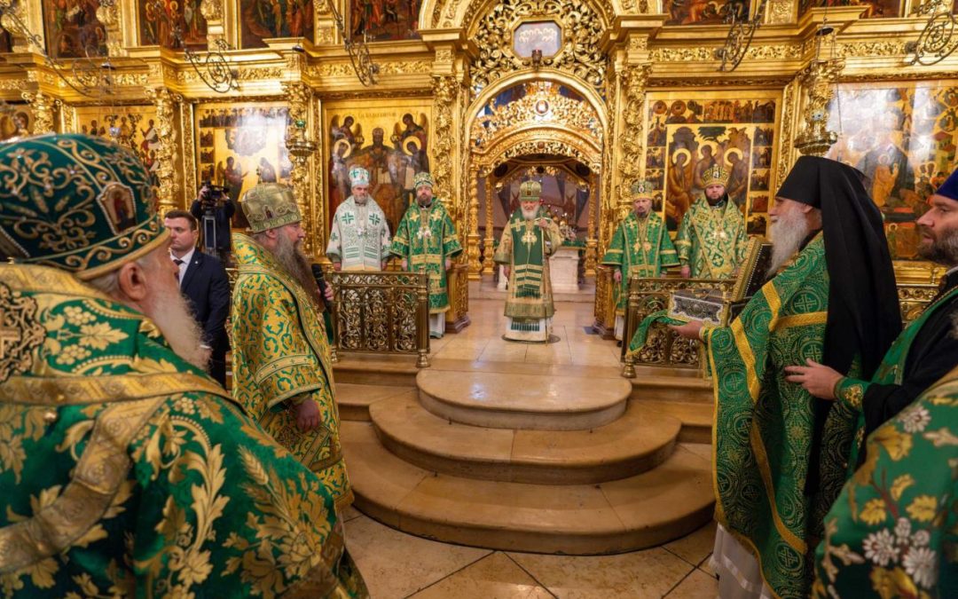 Епископ Стефан на прослави празника Светог Сергија Радоњешког