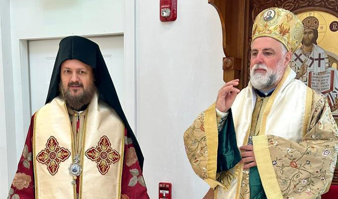 Архијереји Григорије и Максим богослужили у храму Светог архангела Михаила у Саратоги