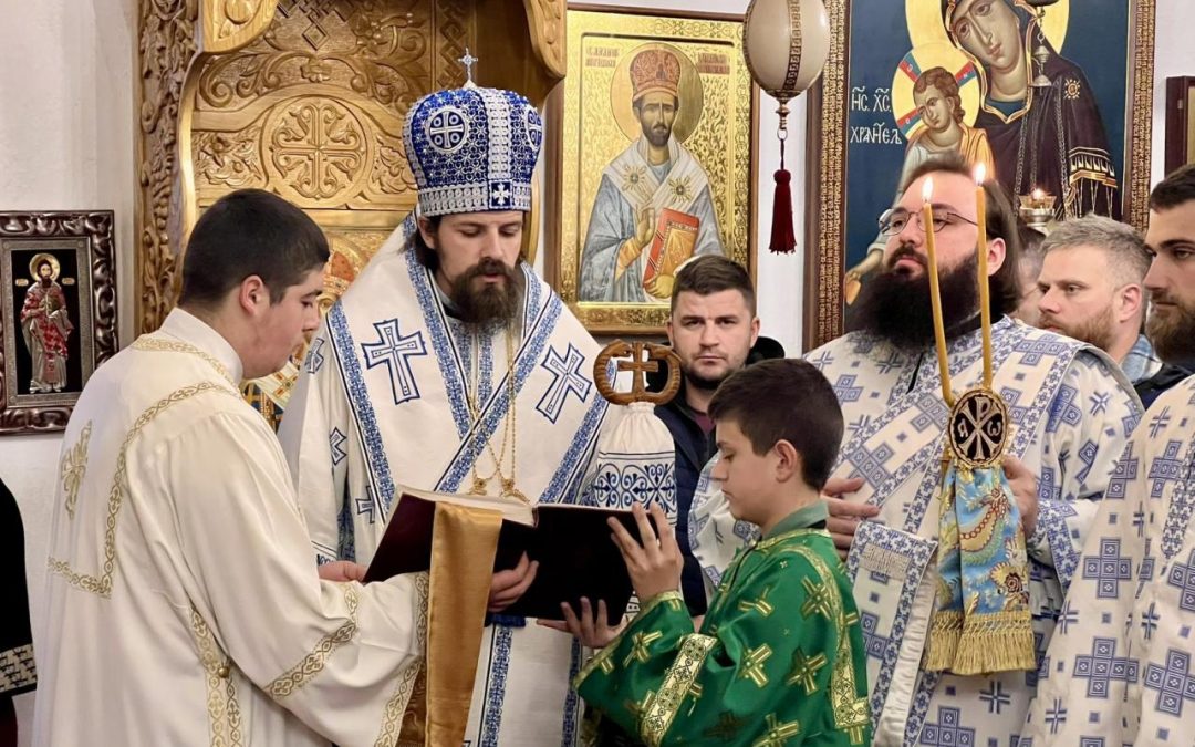 Владика Пајсије богослужио у Цетињском манастиру