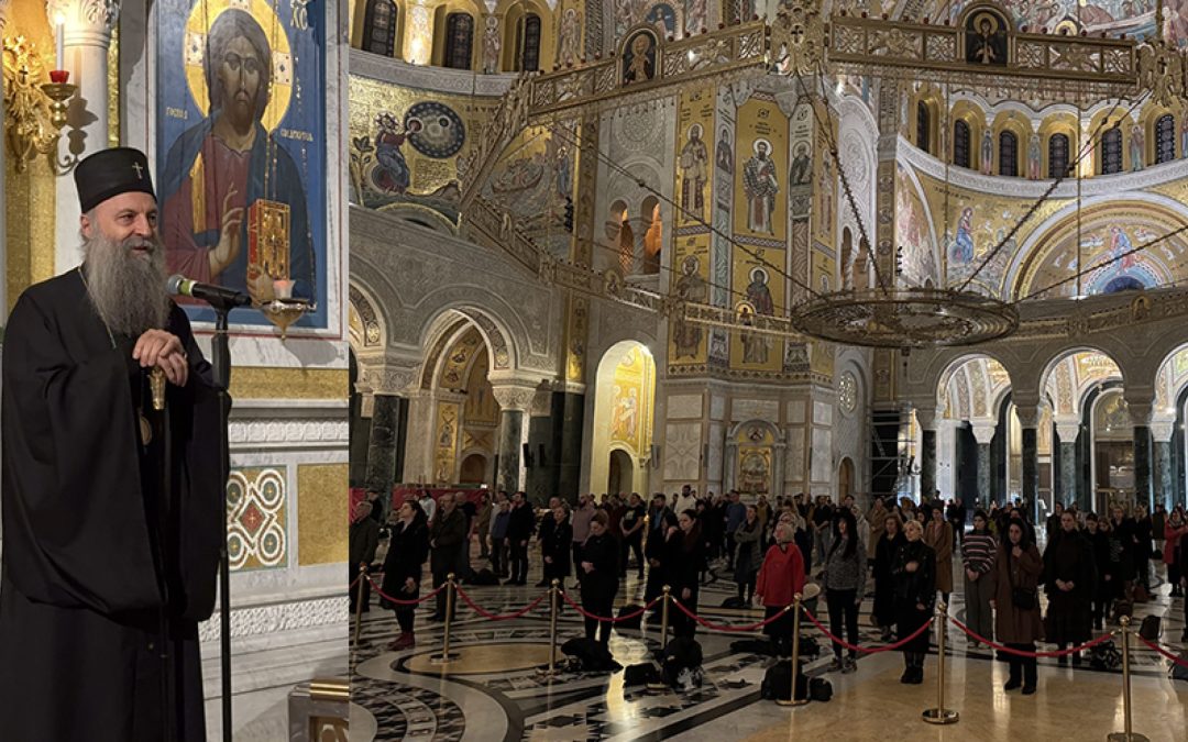 Патријарх Порфирије: Нека молитва Светог Јефрема Сирина постане наш живот и наша свакодневница