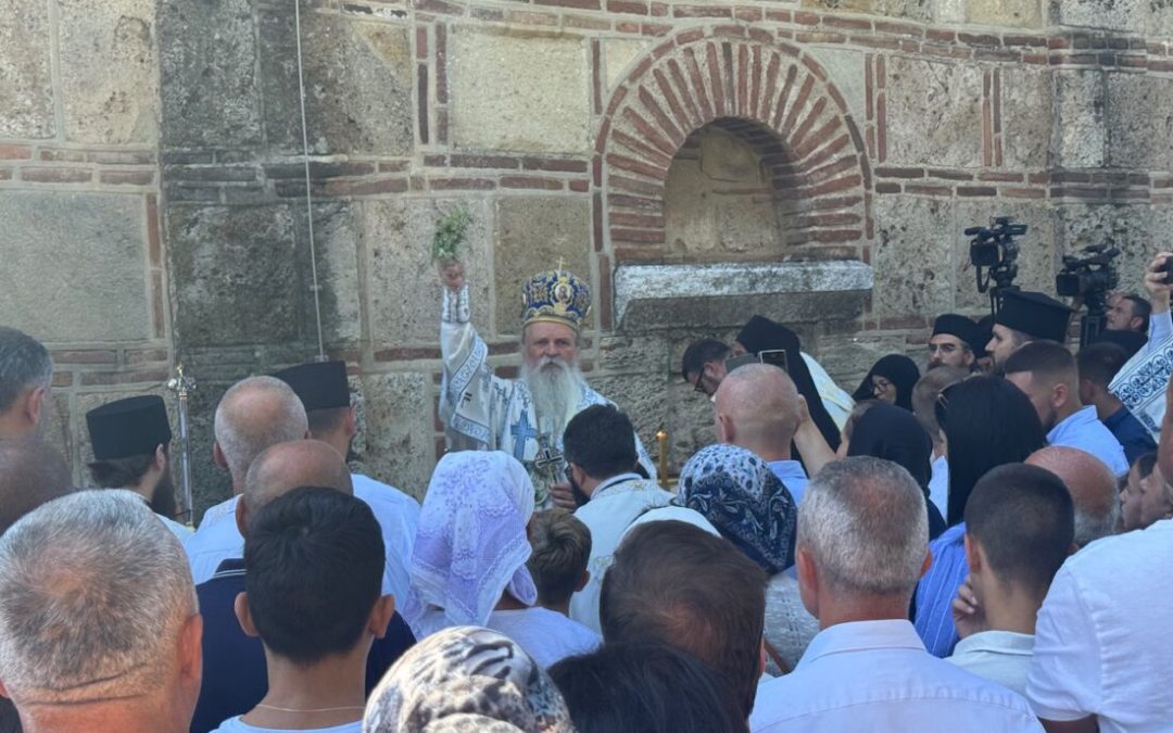 Велика Госпојина прослављена у манастиру Грачаница: Празник наде и утехе