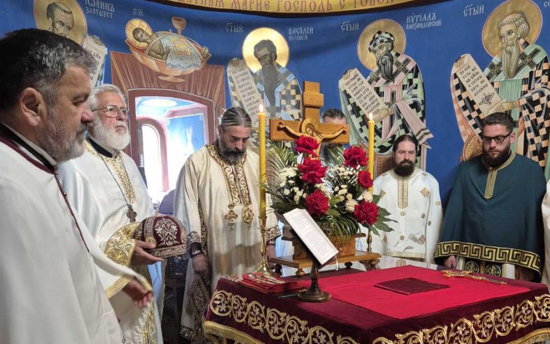 Прослављено Пребражење Господње, слава храма на Жабљаку