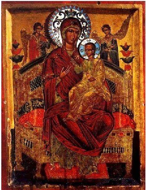 Чудотворне иконе Мајке Божије: Свецарица (Пантанаса)