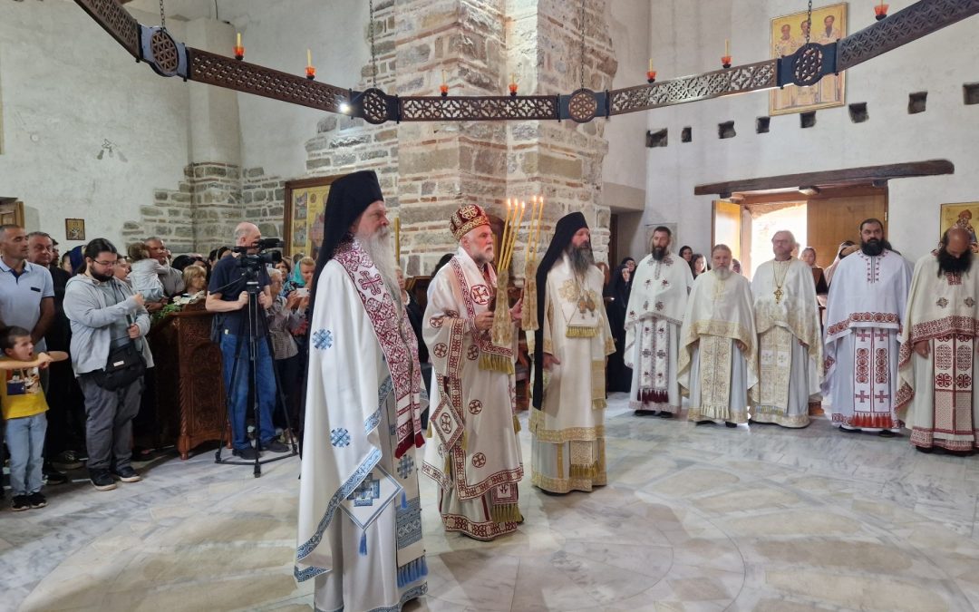 Празник преноса моштију Светог архиђакона Стефана прослављен у манастиру Бањска