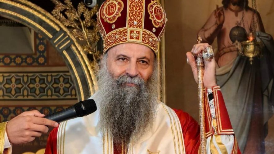 Патријарх Порфирије богослужио у Саборном храму у Београду