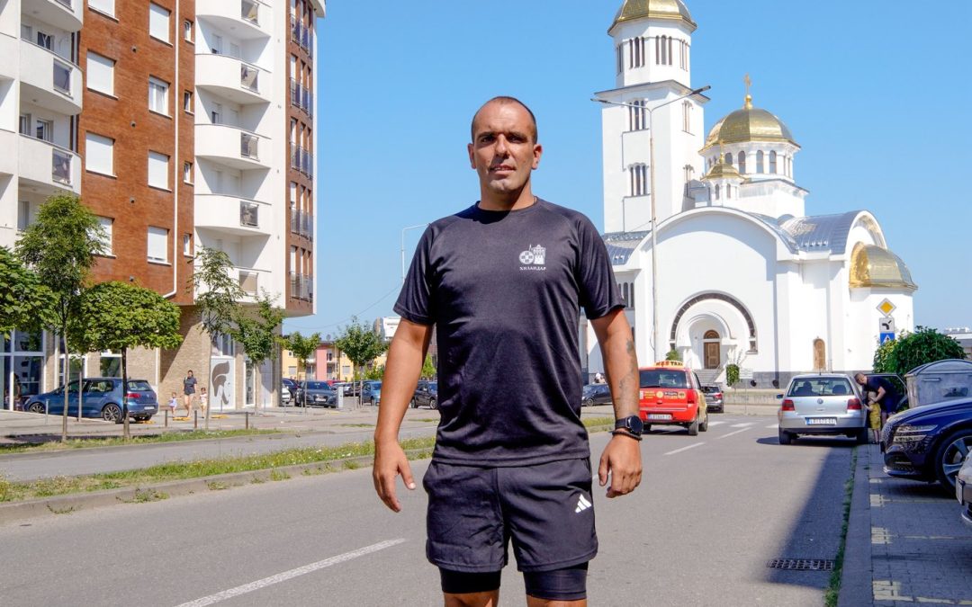 Дело љубави за ближње – Александар Кикановић трчи за децу у Хиландарском селу