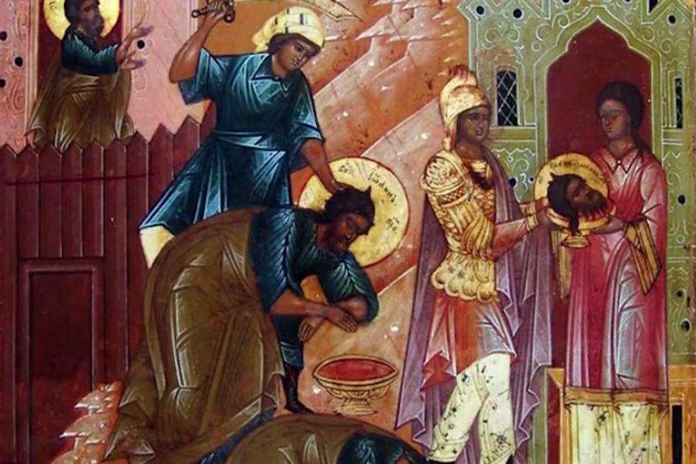 Свети Лука Кримски на празник Усековања главе Светог Јована Крститеља