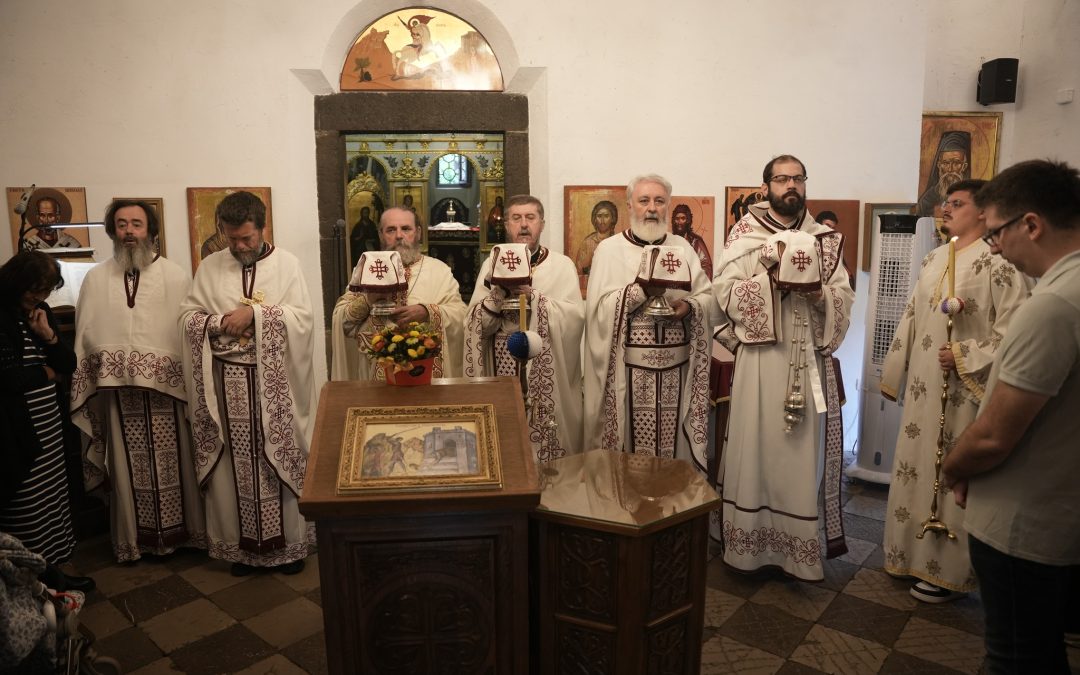 Празник Усековања главе Светог Јована Крститеља прослављен у храму Светог Ђорђа под Горицом