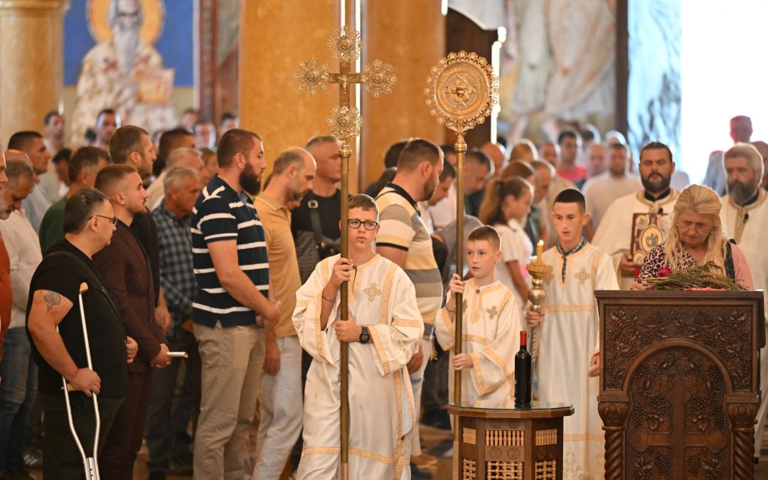 Празник Рођења Пресвете Богородице прослављен у барском Саборном храму