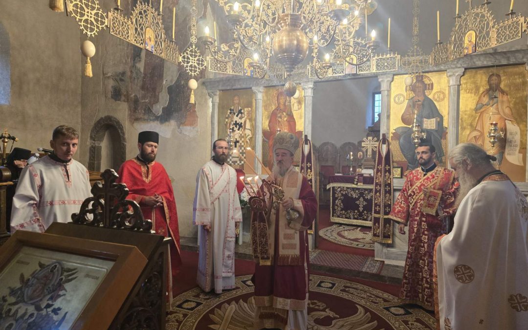 У манастиру Милешеви молитвено обележен празник Усековање главе Светог Јована Крститеља