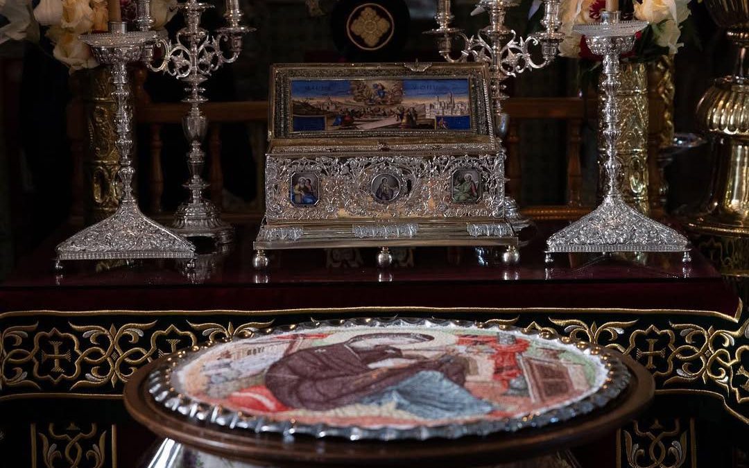 Свеноћно бденије у Манастиру Ватопед