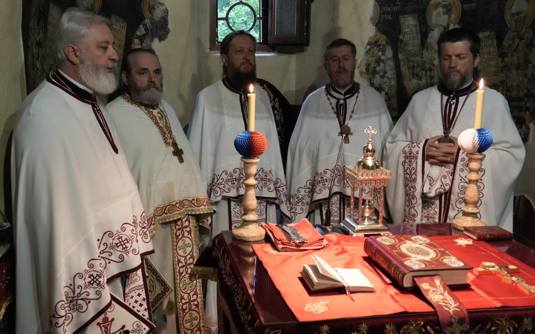 Недеља Светих отаца VII Васељенског сабора у храму под Горицом