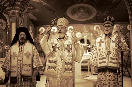 Свеправославна архијерејска Литургија у Саборном храму Светог Саве у Диселдорфу