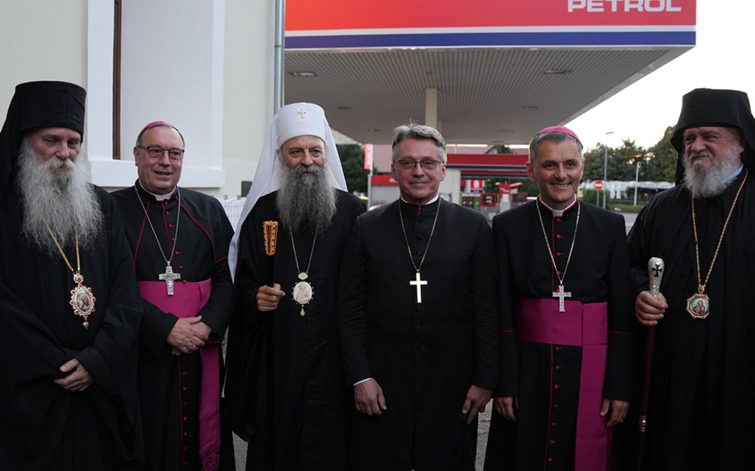 Патријарх српски Порфирије свечано дочекан у Марибору