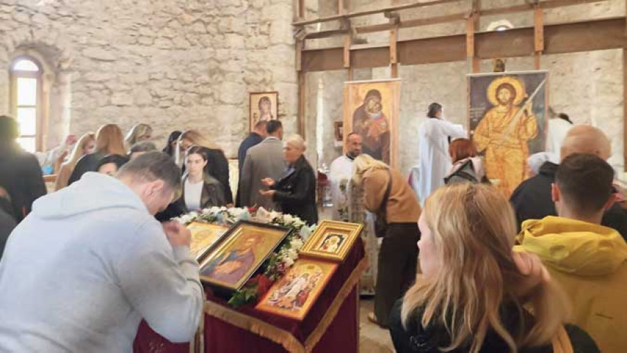 Свети Лука у Витомирици код Пећи- звона наде и слободе