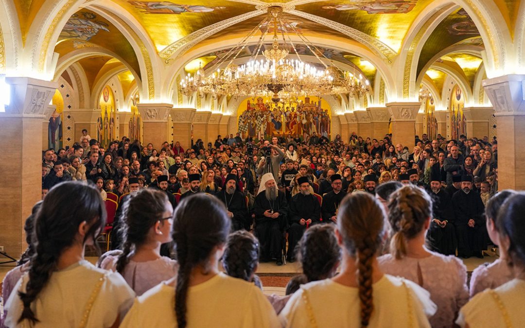 Патријарх Порфирије на Детињце богослужио у Храму Светог Саве на Врачару