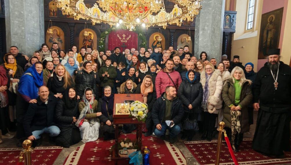У цркви Светог цара Уроша у Урошевцу прослављена храмовна слава