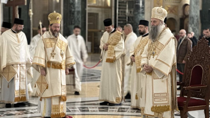 Патријарх на Сабор Пресвете Богородице у заветном храму на Врачару