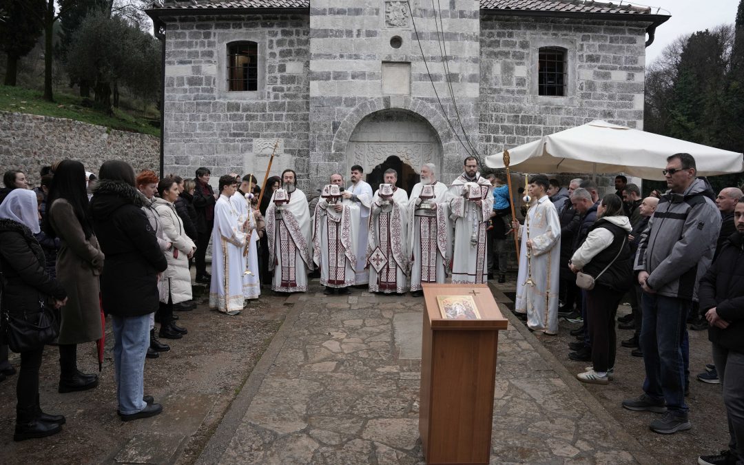 Недеља о блудном сину у Храму под Горицом