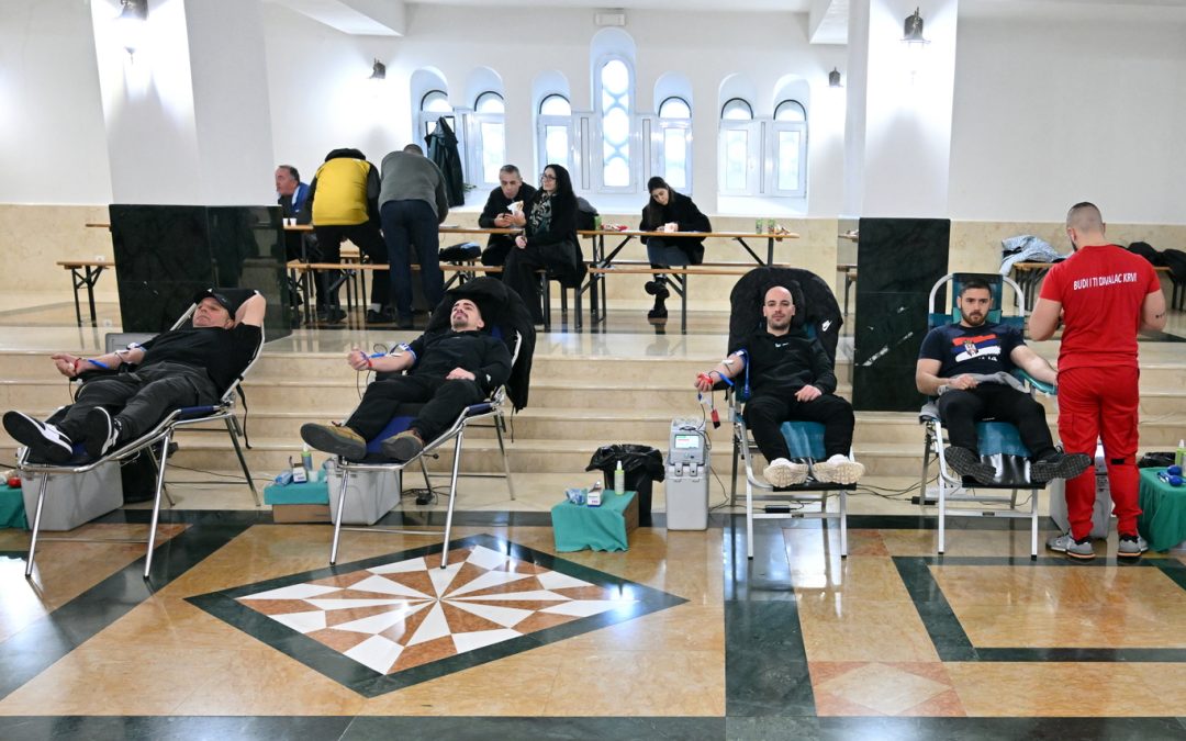 Завршена 14. акција добровољног давања крви у организацији ДДДК „Свети Јован Владимир“